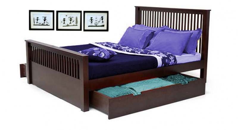 ARIZONA STORAGE QUEEN BED 
